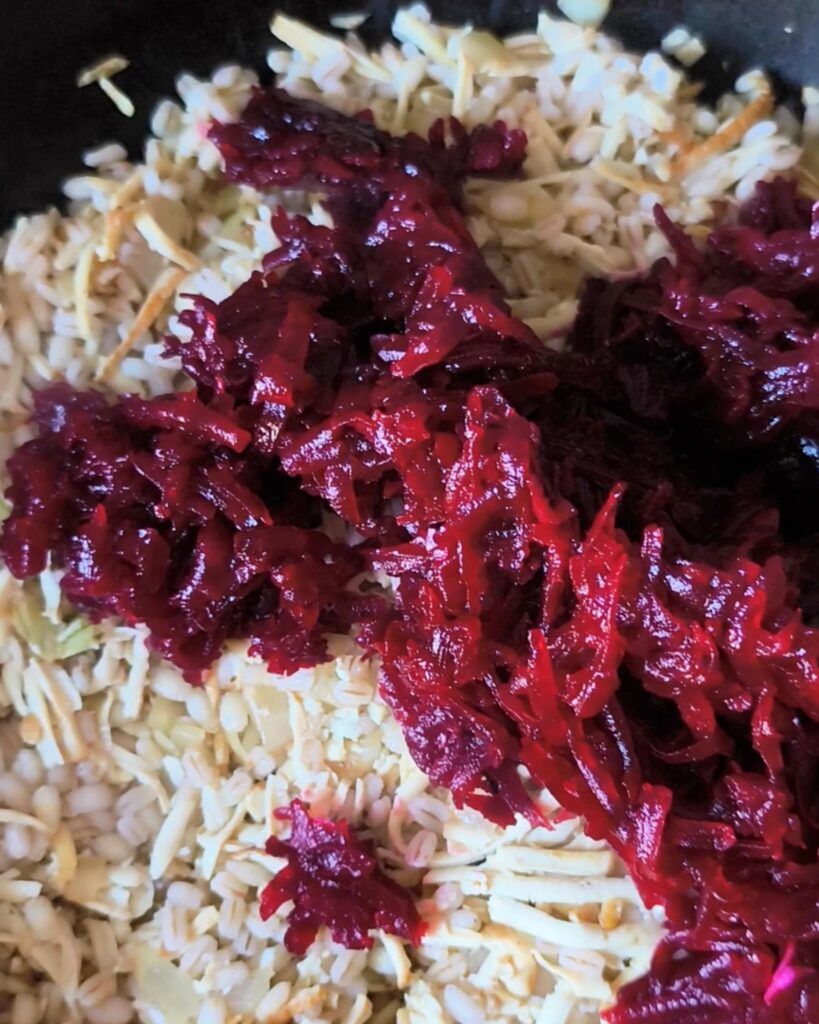 burak na kaszy pęczak